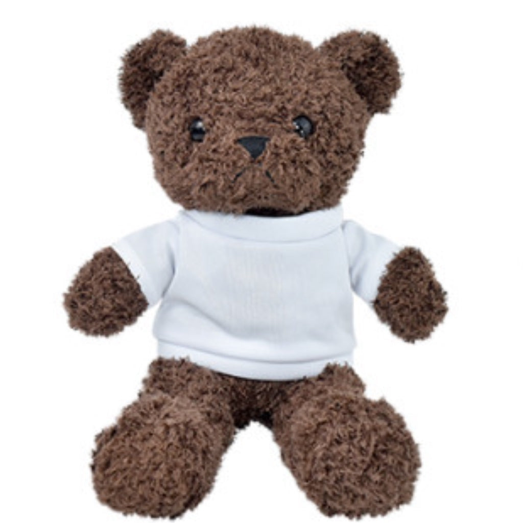 Sublimation Cuddle Bears with a poly T-shirt for printing We Sub’N