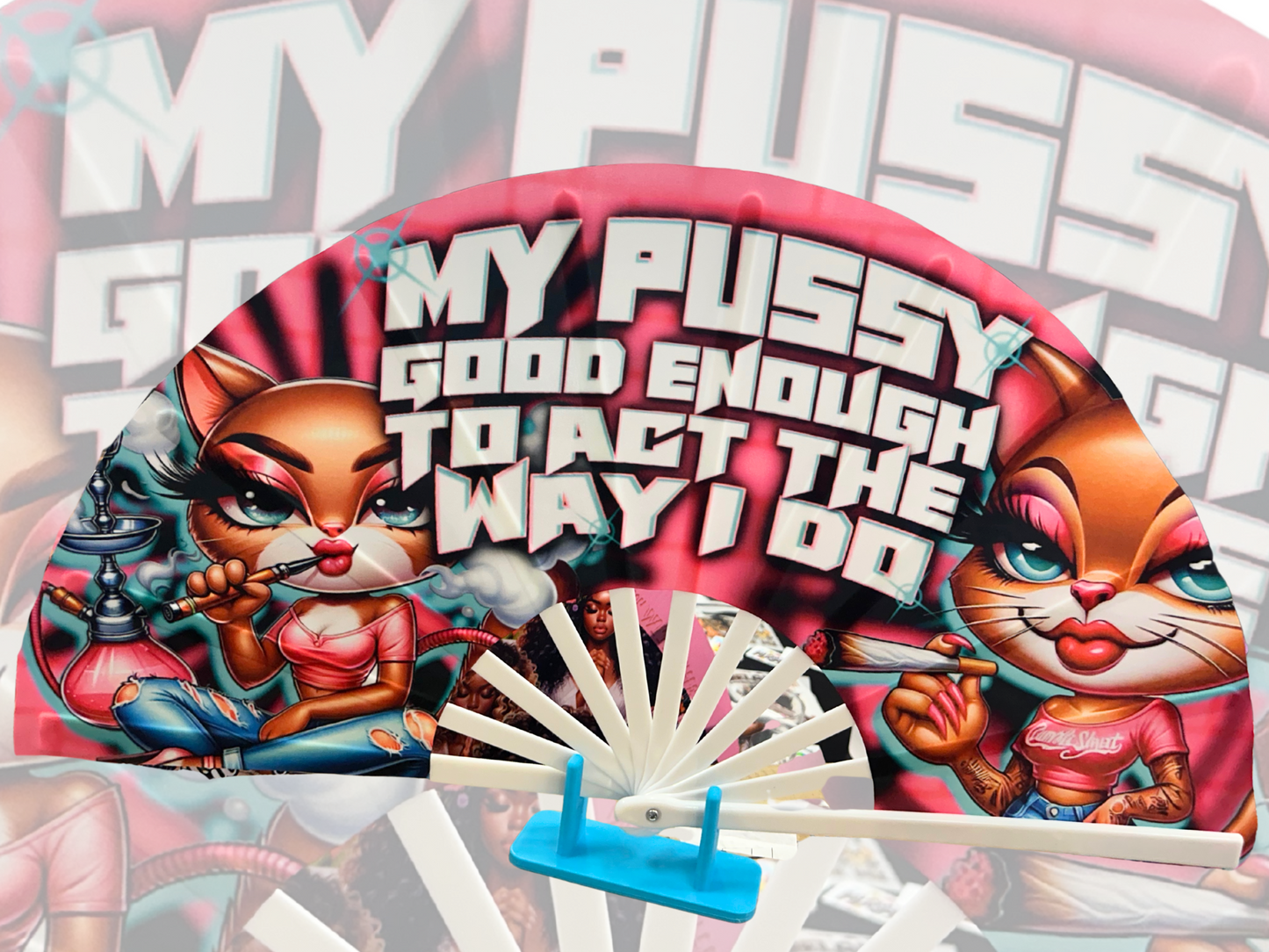 Sublimation clack fan PRINT (pressed option added) 12.95x 25.5 UPDATE (MEASURE YOUR FAN PLEASE) We Sub’N