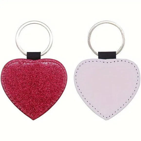 Sublimation glitter Keychain (Blank) We Sub’N
