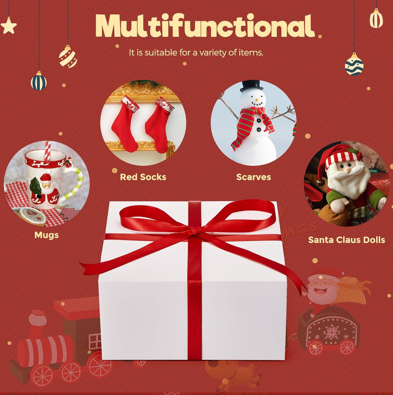 DIY Gift Box White Gift Boxes with Lids We Sub’N