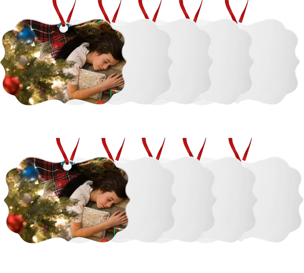 Sublimation large BENELUX MDF Double-sided ornament We Sub’N