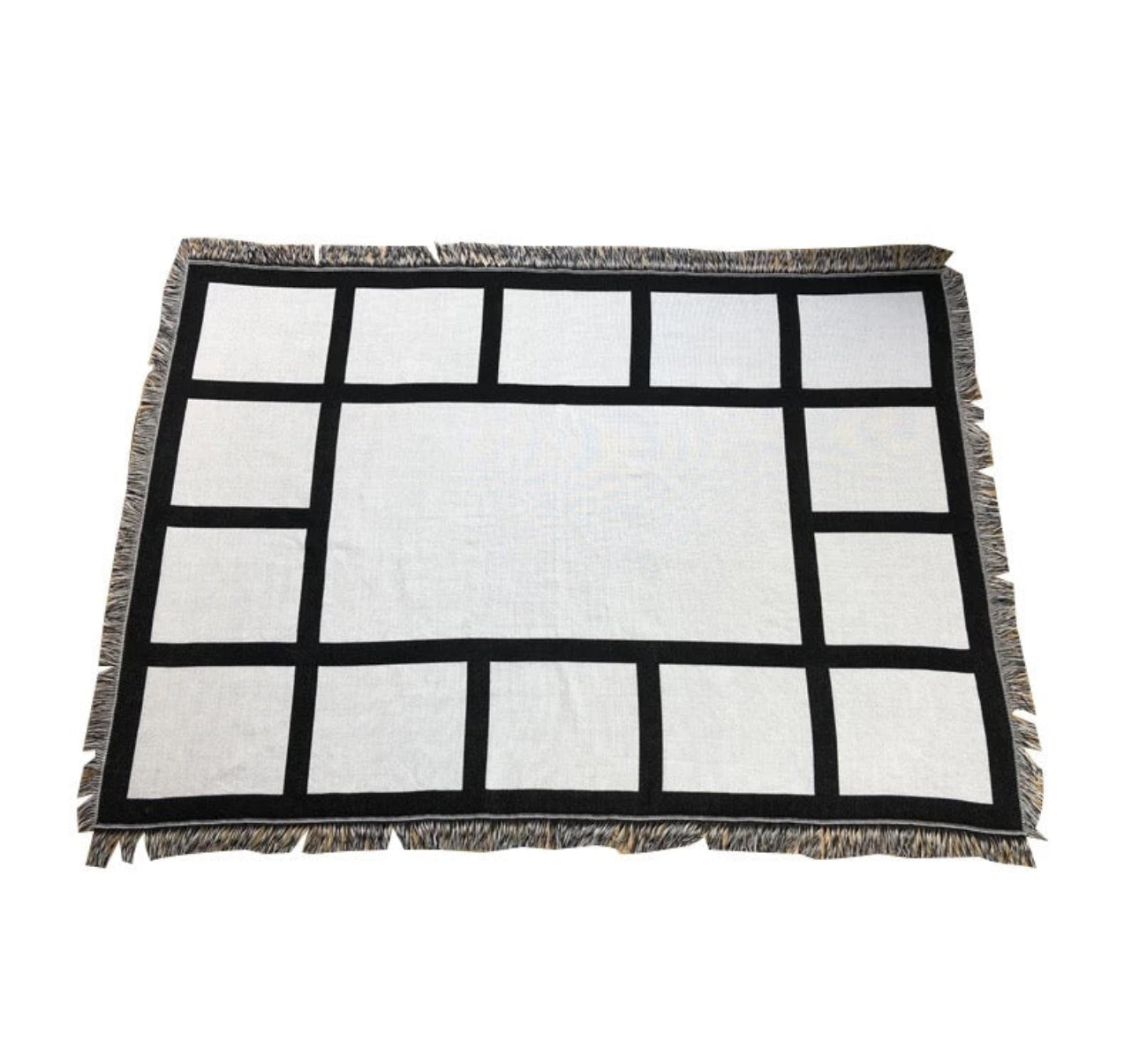 100% polyester Sublimation Woven tapestry Throw Blanket *COMPARED TO OTHERS 50/50 cotton/poly We Sub’N