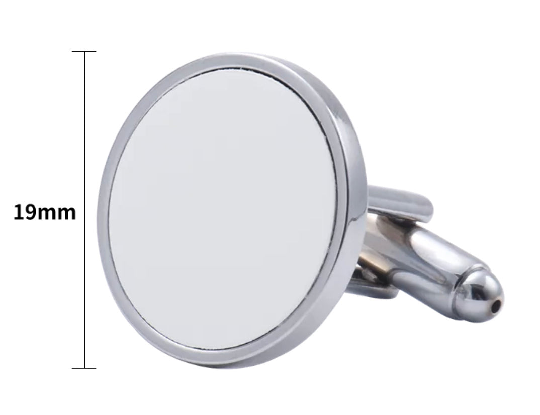 Sublimation cuff links (set of 2) We Sub’N