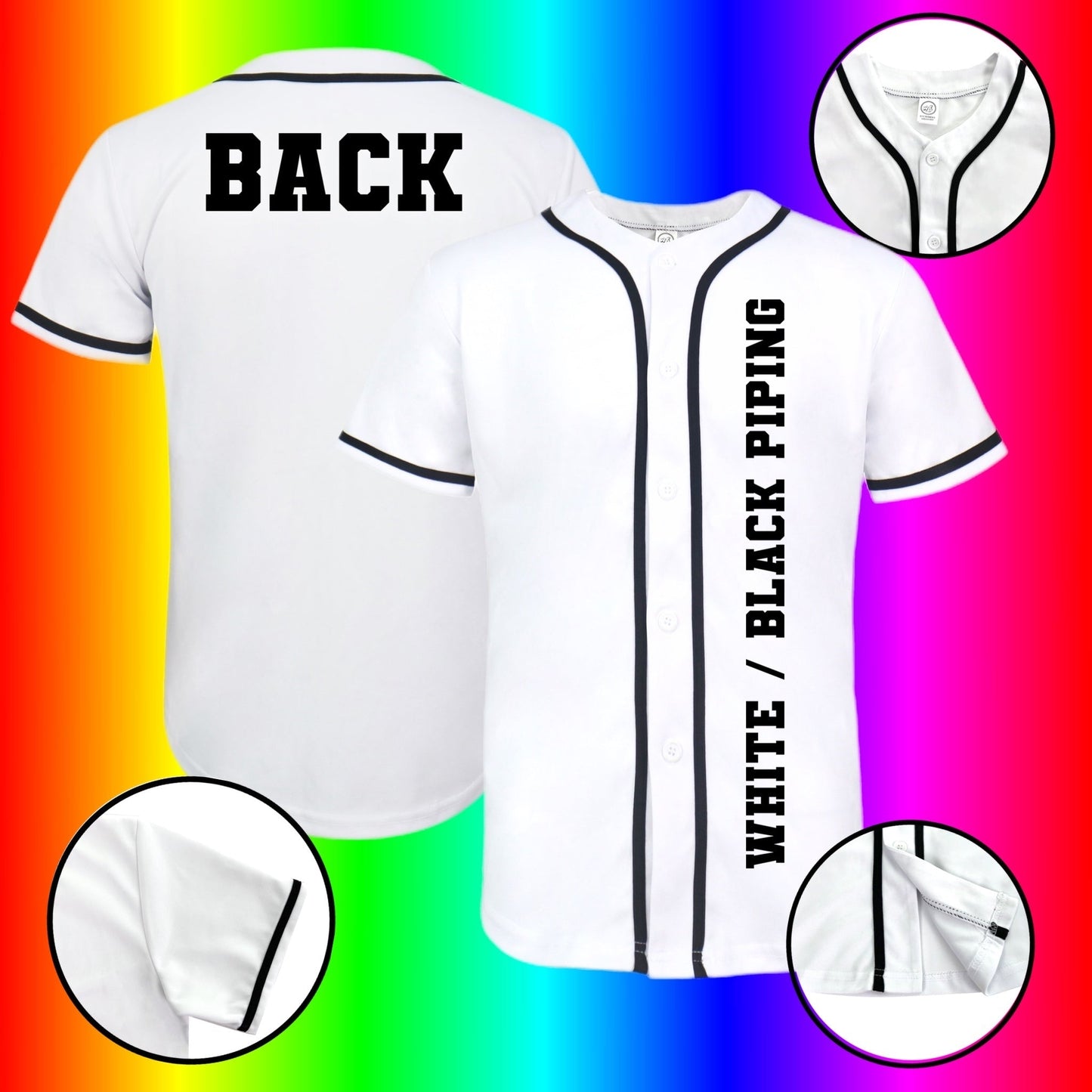 Ladies We Sub’N™️ INTERLOCK premium Baseball jersey blank We Sub’N