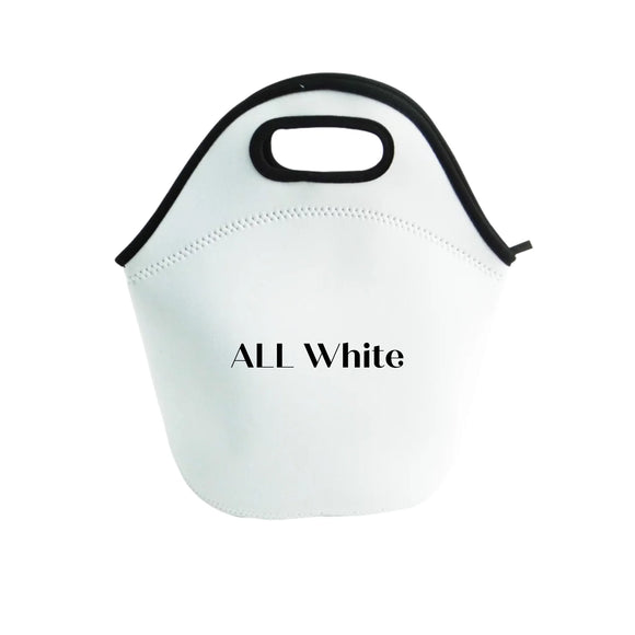 Sublimation neoprene lunch tote