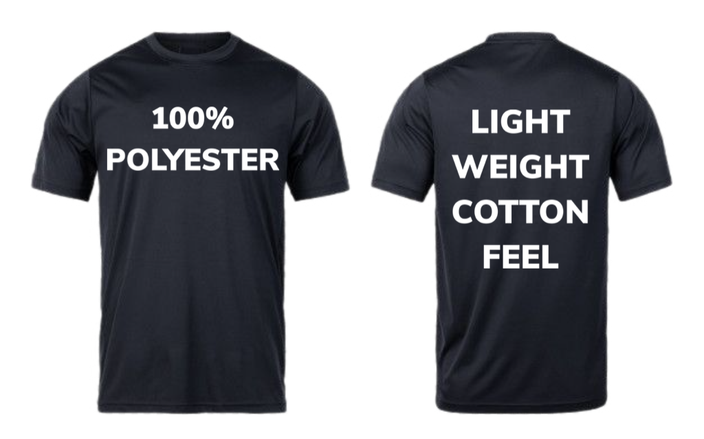 Black Unisex Basic (light weight) Sublimation T-shirt We Sub’N