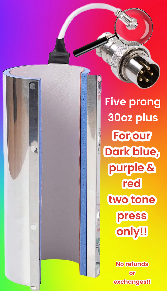 30oz plus heat press replacement attachment (heating element only) We