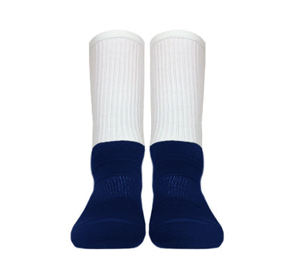 Updated Sublimation Socks with Colored Foot Single Pair We Sub’N LLC