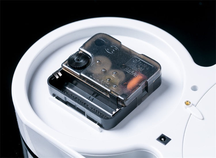 Sublimation ROUND CLOCK Magic Mirror with LED Light(silver blank disk) We Sub’N