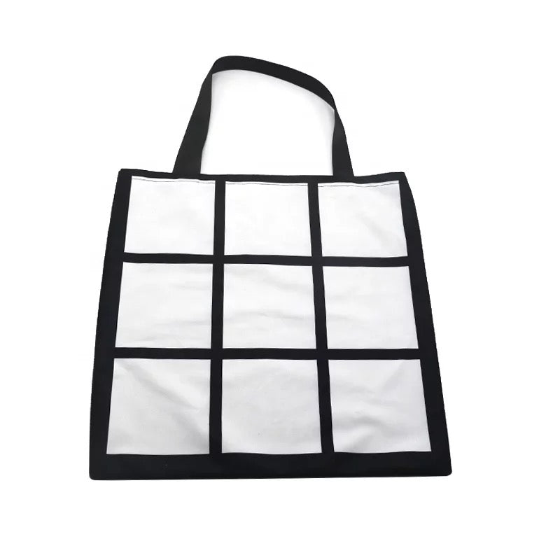 9 PANEL TOTE BAG - BLANK FOR SUBLIMATION - Hale Bound Company
