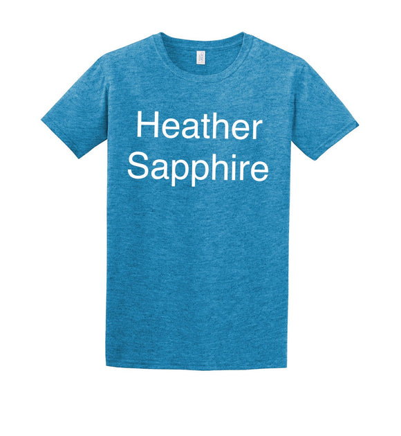 Gildan Heather Sapphire 64000 Softstyle® T-Shirt