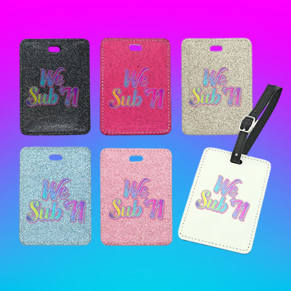 Sublimation Luggage Tag viral memorial keychain