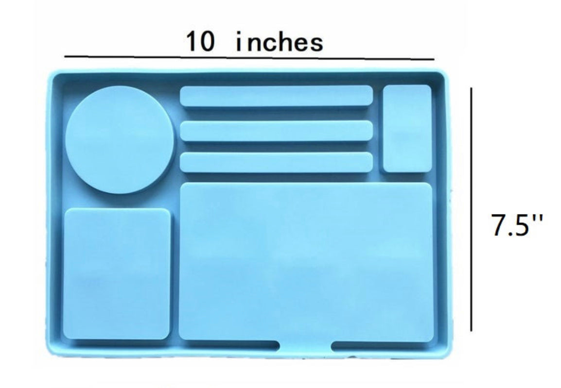 Plain silicone rolling tray for epoxy/resin – We Sub'N