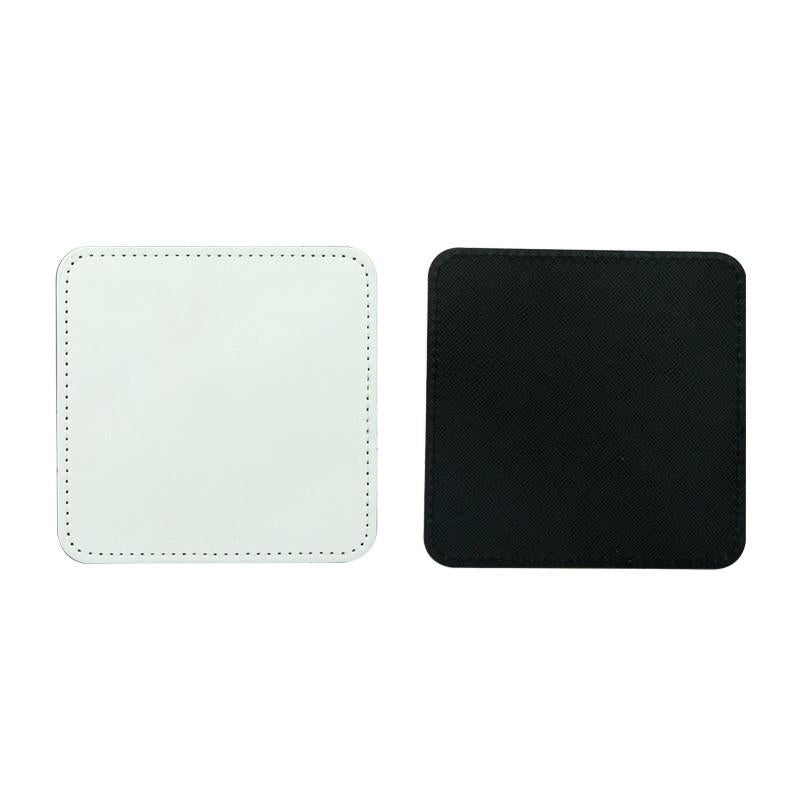 Sublimation pu leather coaster We Sub’N