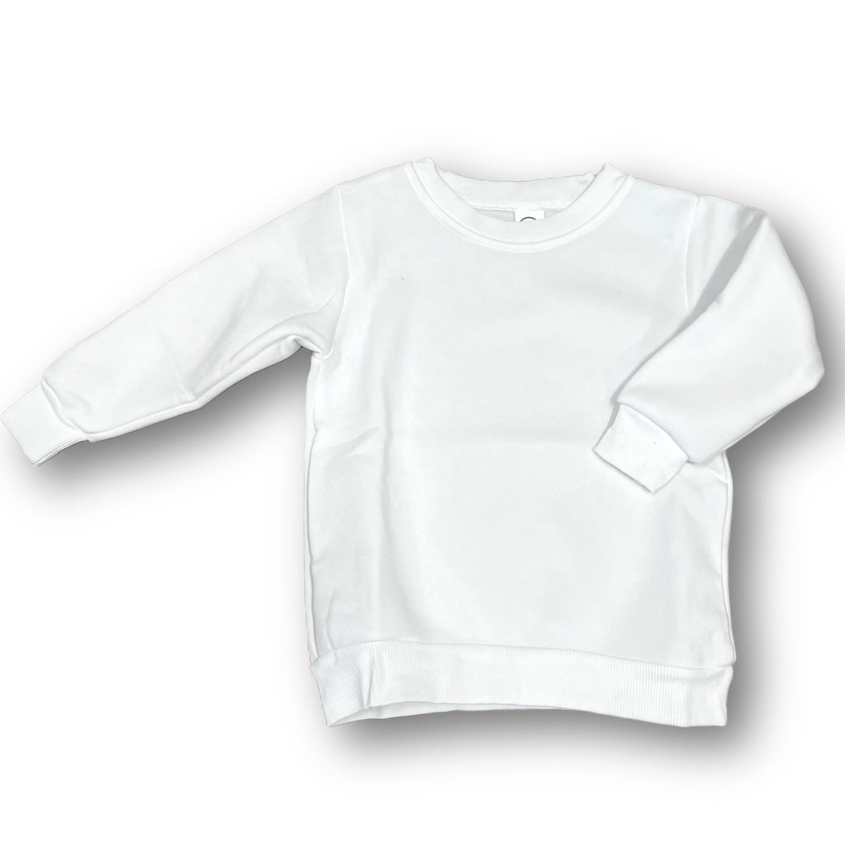 WHITE thick cotton feel We Sub'N ™️ Unisex Sublimation Crew neck sweat