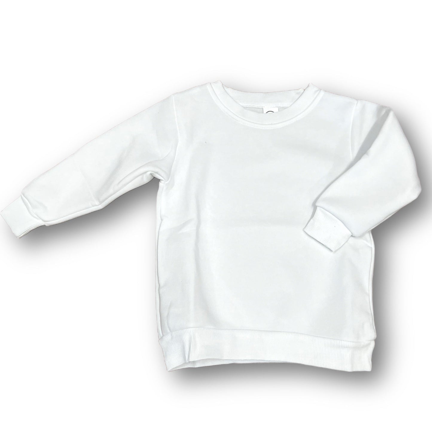 RUNS 1 size larger White Infant - YOUTH We Sub’N ™️ Unisex Sublimation Crew neck sweatshirt We Sub’N