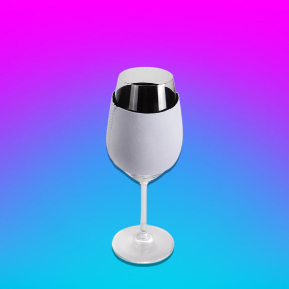 Sublimation blank wine glass sleeve / holder / cover
