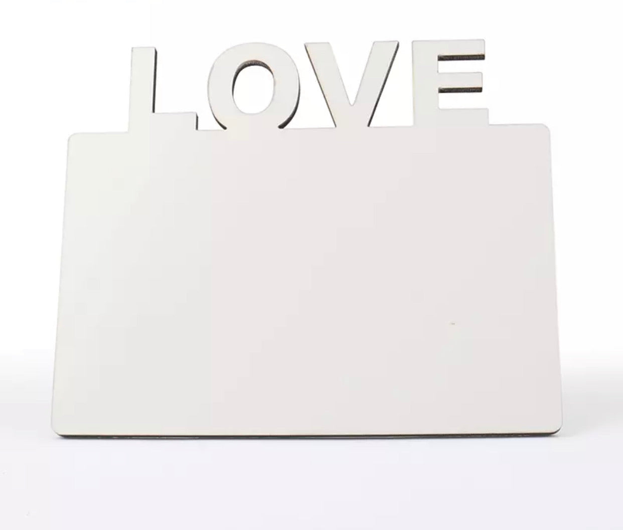 Sublimation LOVE Photo Panels horizontal We Sub’N LLC