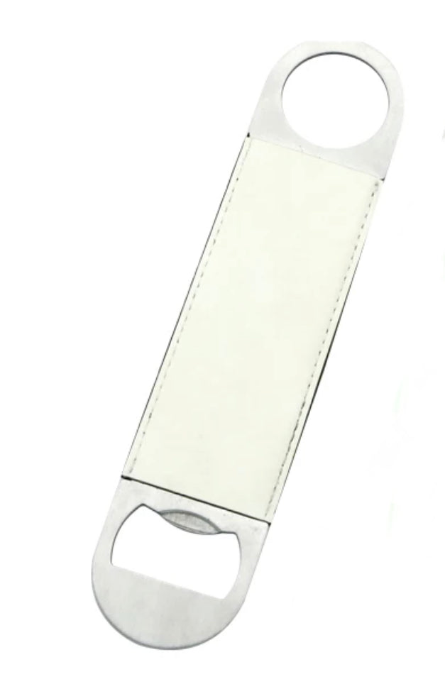 Sublimation pu Leather Bottle Opener We Sub’N