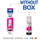 EPSON T502 EcoTank Ink Ultra-high Capacity Bottle Magenta (T502320-S) for select Epson EcoTank Printers