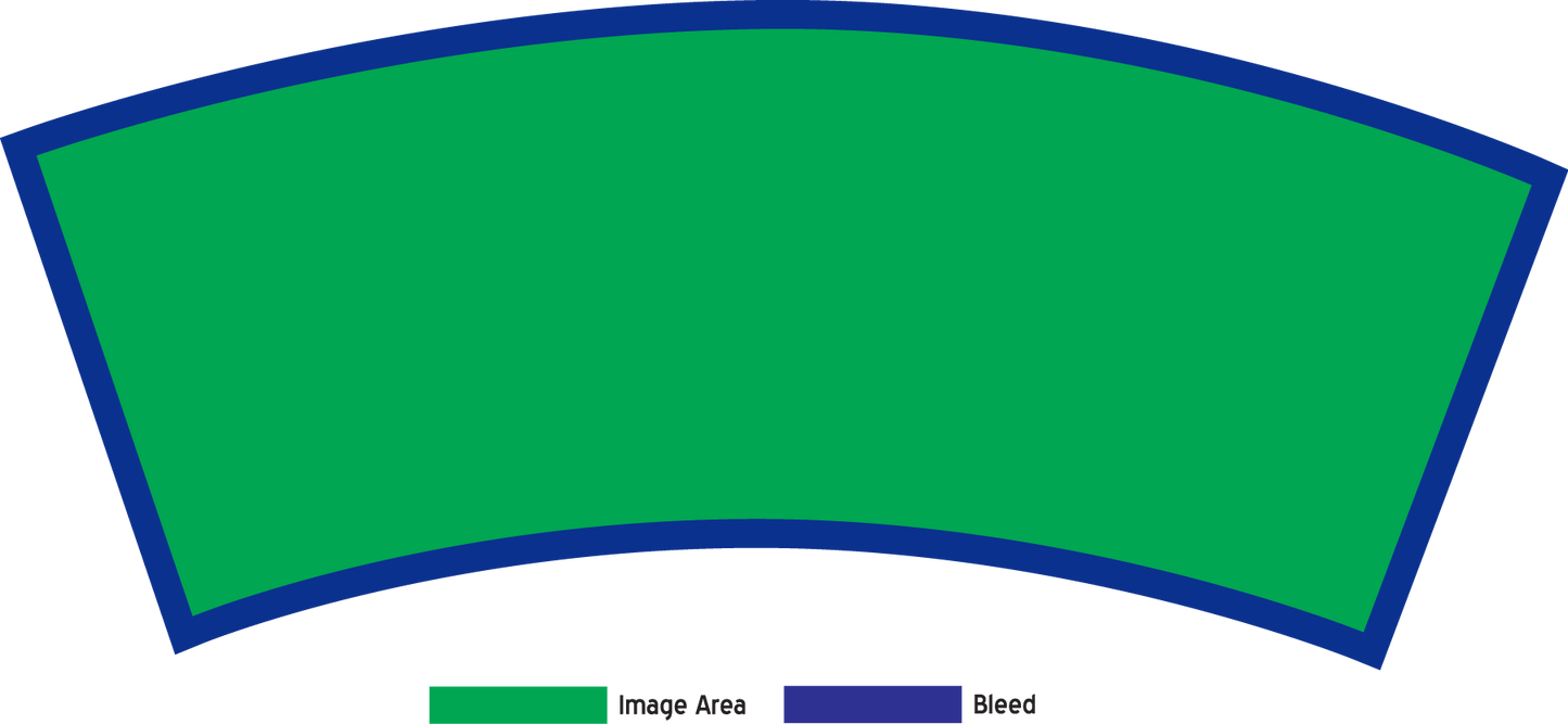 Sublimation gold rim shot glass (Tall) We Sub’N