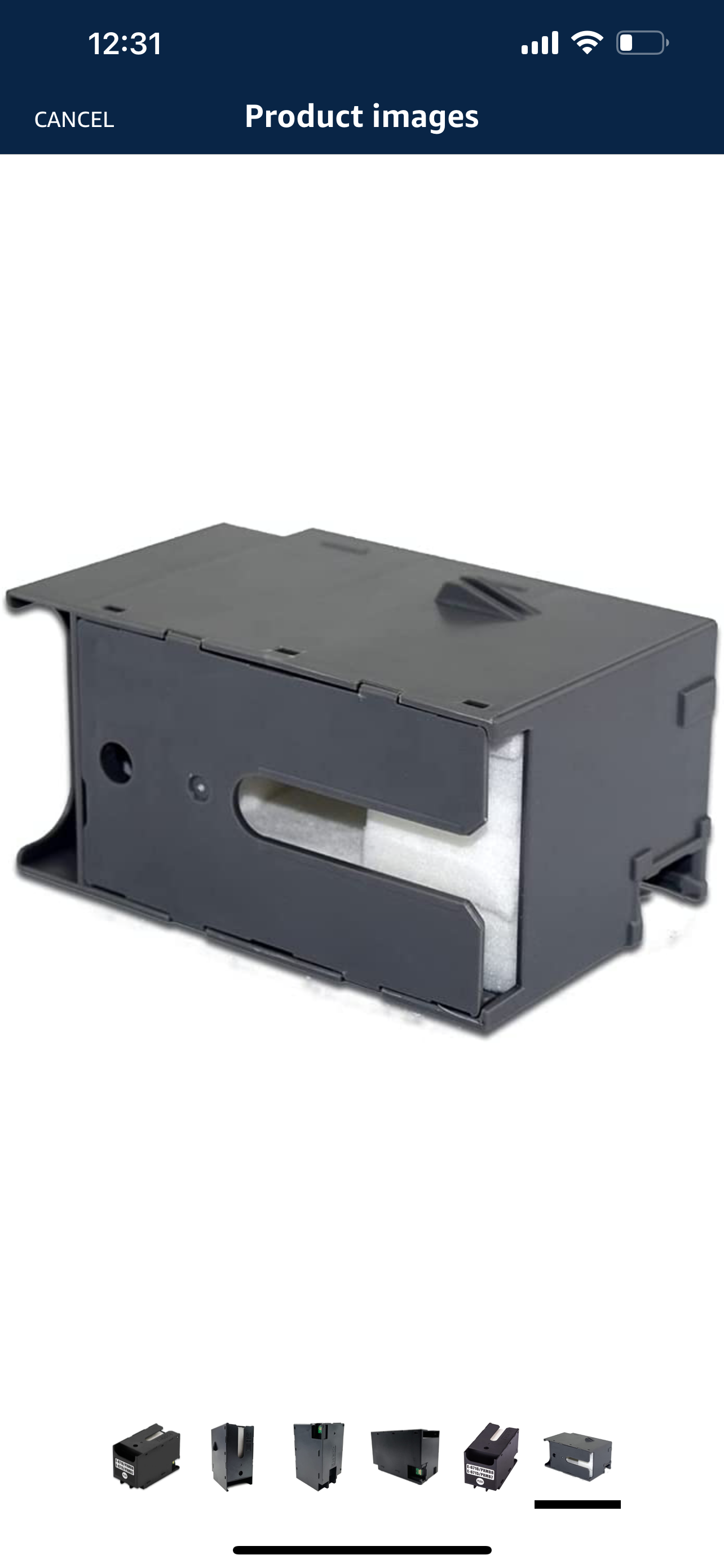 T6716 Ink Maintenance Box Compatible with Workforce Pro EC-4040 EC-4020 EC-4030 WF-4734 WF-4740 WF-4720 WF-4730 WF-C5210 WF-C5290 WF-C5710 WF-C5790 WF-M5299 WF-M5799 Printer We Sub’N