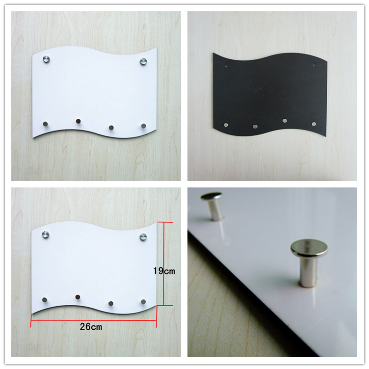 Sublimation FLAG KEY HOLDER (hardboard) MDF Photo Panels We Sub’N LLC