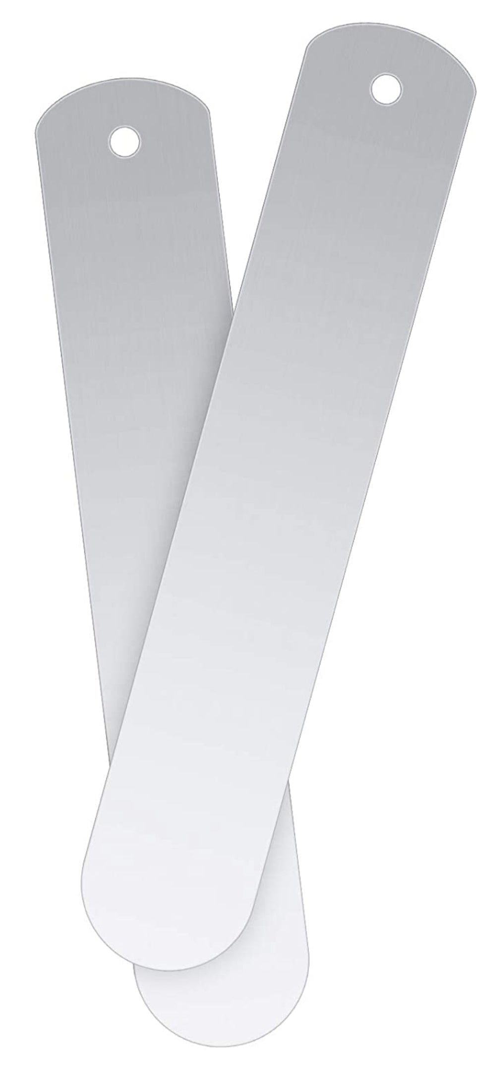 2Pack Large Metal Straight Sock Jigs - 17.7" x 2.94" Aluminum Metal Sock Board for Heat Press Transfer Dye Sublimation Printing Socks DIY Accessory We Sub’N