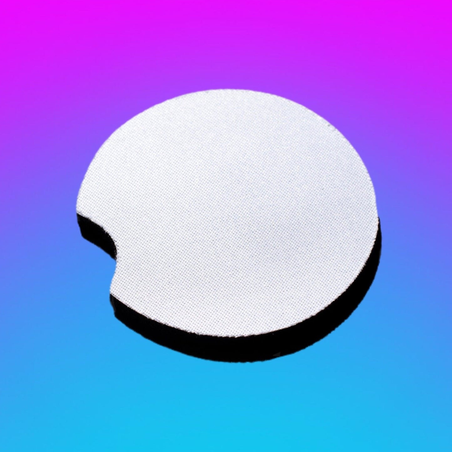 Sublimation thin Neoprene Car Coaster We Sub’N