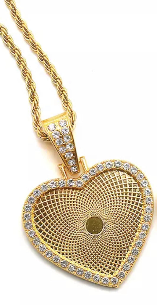 Sublimation heart necklace We Sub’N