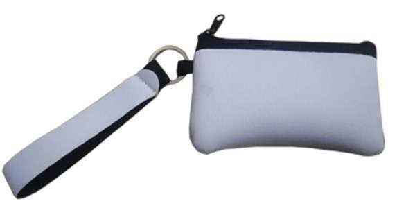 Sublimation Wristlet Coin Pouch with Zipper Neoprene We Sub’N