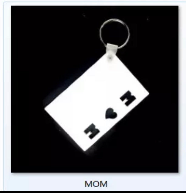 Sublimation MOM keychain mdf We Sub’N