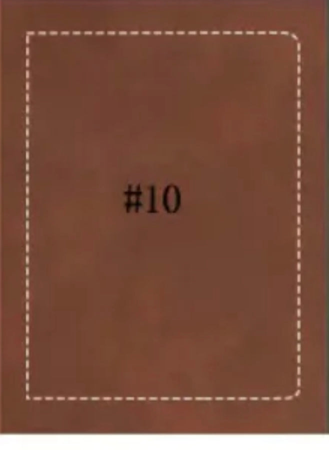 Sublimation Blank MATTE Journal Faux leather We Sub’N