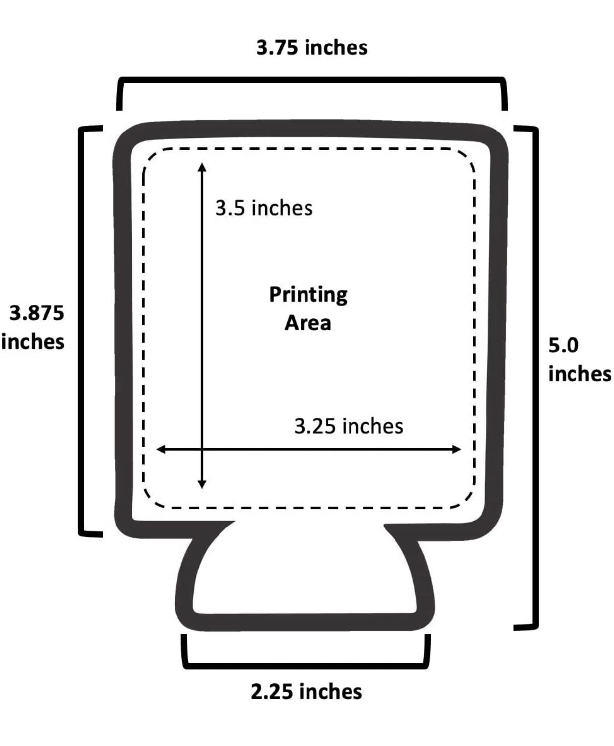 Sublimation can koozie We Sub’N