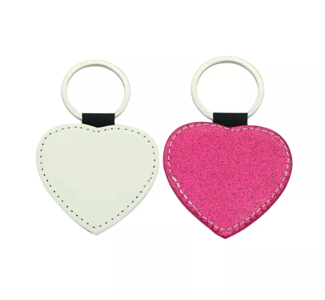 Sublimation glitter Keychain (Blank) We Sub’N