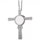 Sublimation cross necklace