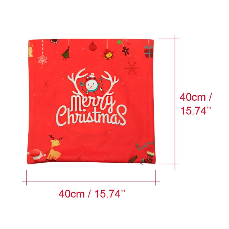 Sublimation Merry Christmas pillow We Sub’N