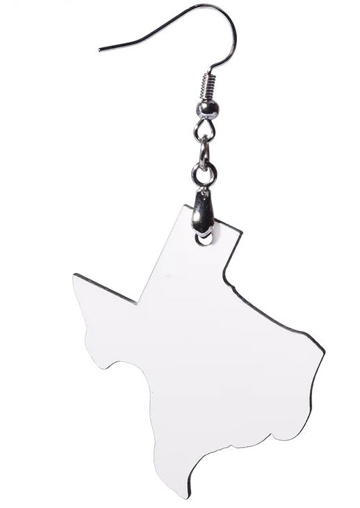 Sublimation Texas blank mdf earring We Sub’N