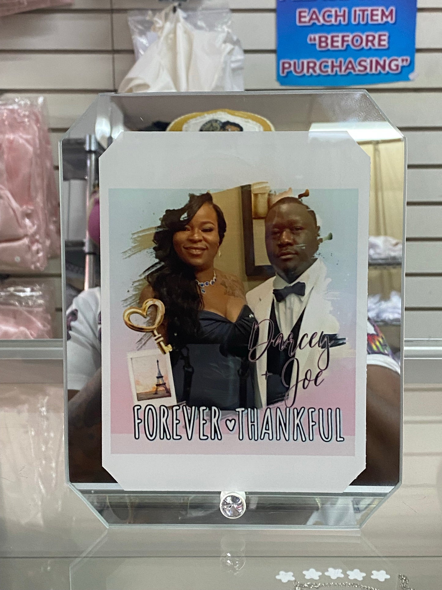 Sublimation Mirror EDGE boarder trim Photo frame We Sub’N