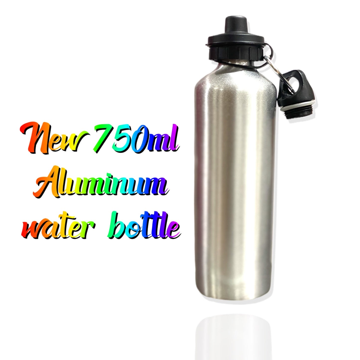 750 ml SUBLIMATION WATER BOTTLE (SILVER) We Sub’N
