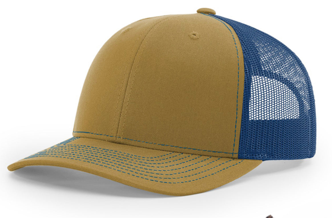 BLANK TRUCKER HATS - STRUCTURED MESH BK CAPS (COMPARE TO RICHARDSON TRUCKER HATS 112) We Sub’N