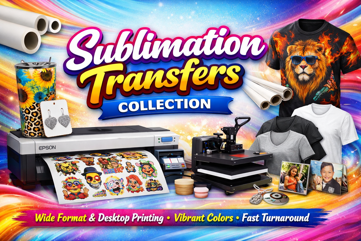 Sublimation transfer collection