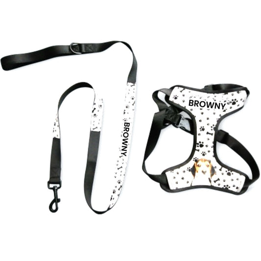 Sublimation Harness pet harness & leash - S to XL We Sub’N