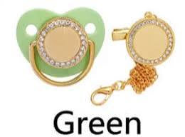 Sublimation luxury Souvenir blank pacifier We Sub’N