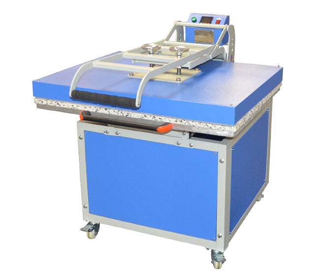 31in x 39in Large Format Manual Operation Hand Force Textile Thermo Transfer Heat Press Machine 220V 1P(YOU WILL NEED TO HIRE AN ELECTRICIAN) we can offer assistance in the Dfw area. We Sub’N