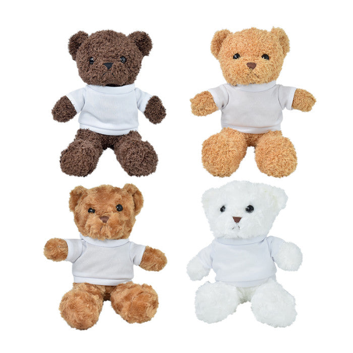 Sublimation Cuddle Bears with a poly T-shirt for printing We Sub’N