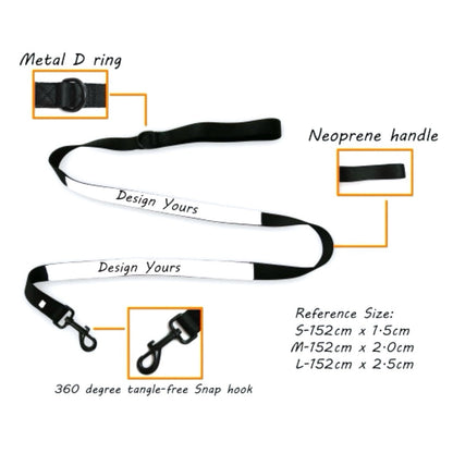 Sublimation Harness pet harness & leash - S to XL We Sub’N