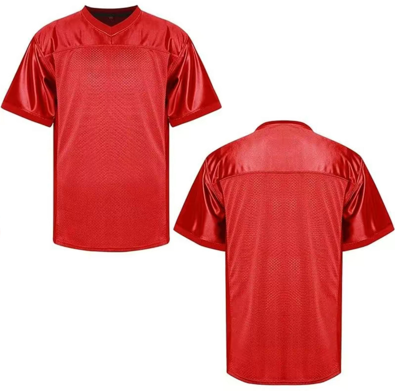 Sublimation blank football jersey (black can not sublimated) We Sub’N