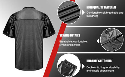 Sublimation blank football jersey (black can not sublimated) We Sub’N