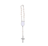 Sublimation Faux Pearl Rosary Bracelet (1 Blank) multiple variants